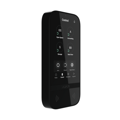 Tastatura wireless, AJAX KeyPad TouchScreen Jeweller - maxbi