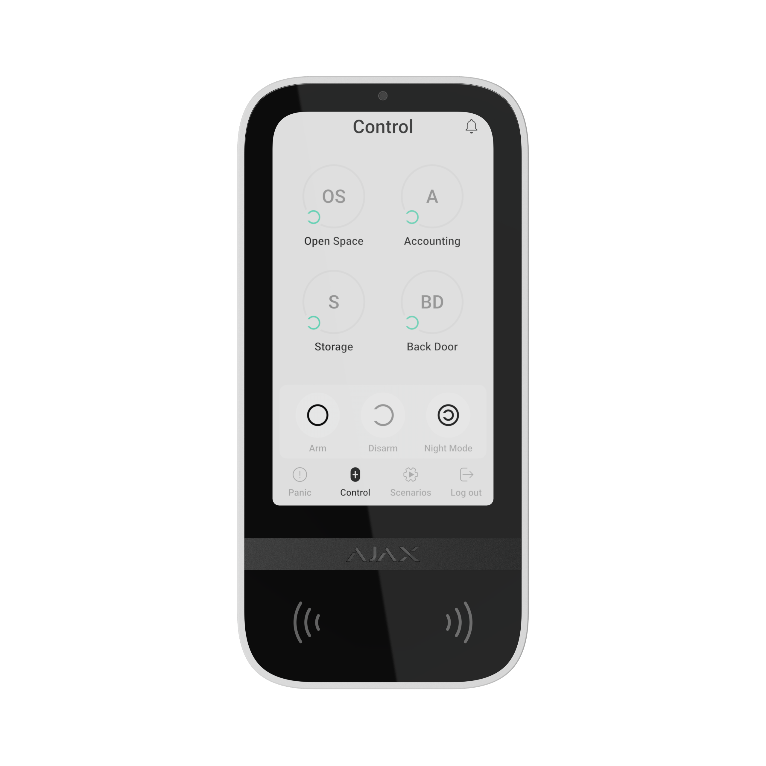 Tastatura wireless, AJAX KeyPad TouchScreen Jeweller - maxbi