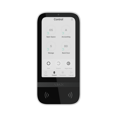 Tastatura wireless, AJAX KeyPad TouchScreen Jeweller - maxbi