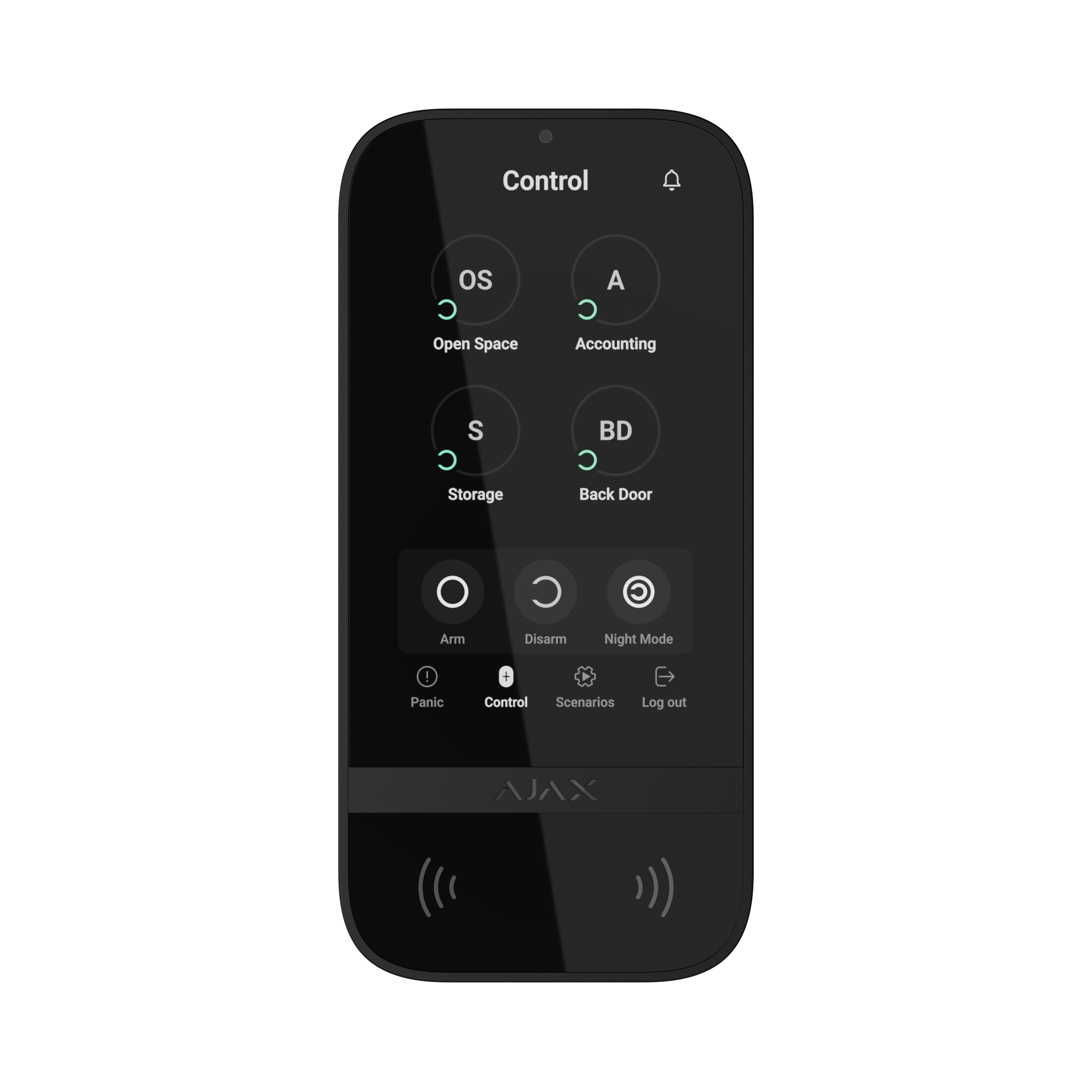 Tastatura wireless, AJAX KeyPad TouchScreen Jeweller - maxbi