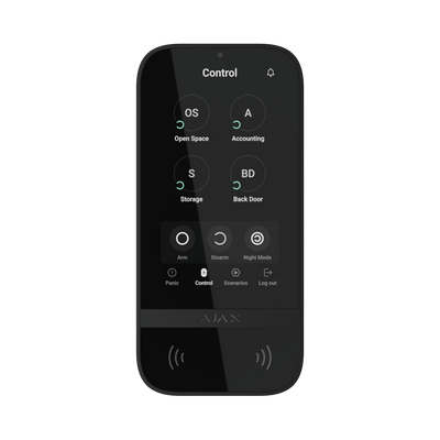 Tastatura wireless, AJAX KeyPad TouchScreen Jeweller - maxbi