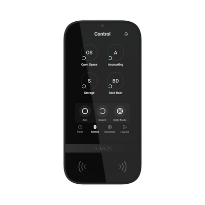 Tastatura wireless, AJAX KeyPad TouchScreen Jeweller - maxbi