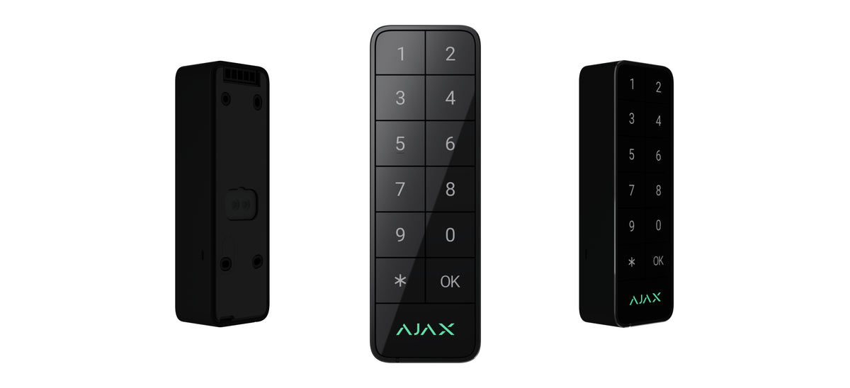 Tastatură de exterior cu fir AJAX Superior KeyPad Outdoor Fibra