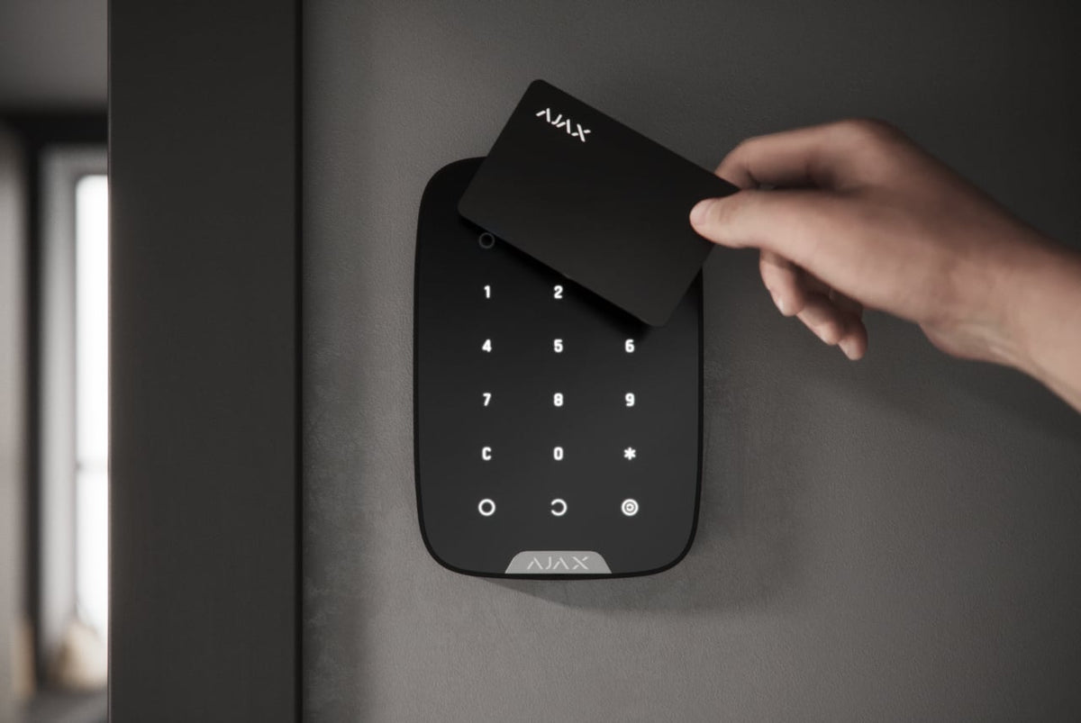 Tastatură wireless AJAX Superior KeyPad Plus G3 Jeweller, Grade 3