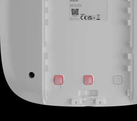 Sirenă de exterior wireless AJAX Superior StreetSiren Plus Jeweller