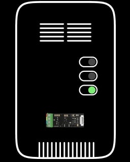 Modul de integrare cu fir AJAX Superior Transmitter Fibra