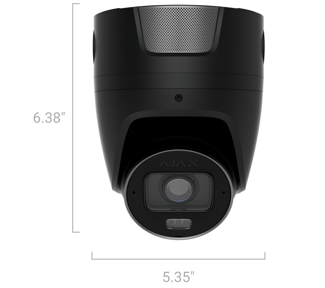 Cameră video IP turret AJAX Superior TurretCam HLVF
