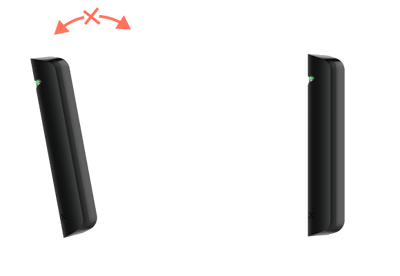 Detector de deschidere cu fir AJAX Superior DoorProtect G3 Fibra